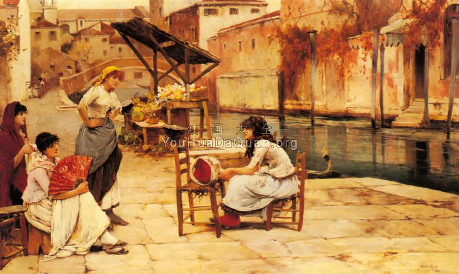 An Afternoon Of Gossip - 奥利弗·里斯